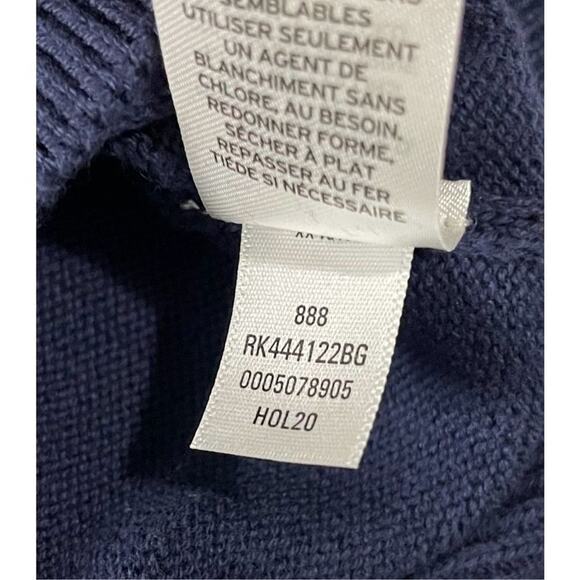 Harper Canyon Girls Navy Peacoat String Lights Sequin Sweater Size Small 7/8 - Picture 7 of 11